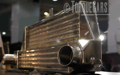 Top mounted intercooler