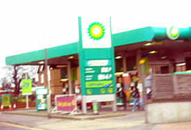 Petrol station